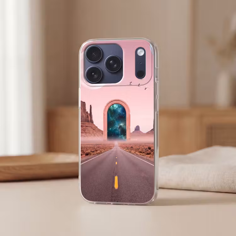 Telefoonhoesje - Landschap - Poort - Ruimte — 3