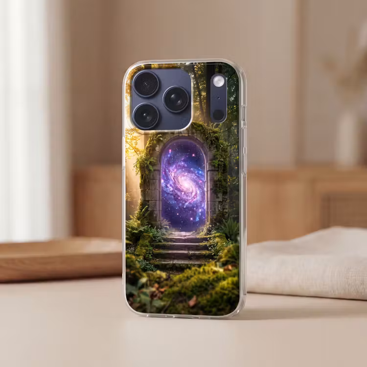 Telefoonhoesje - Poort - Kosmos - Bos — 3
