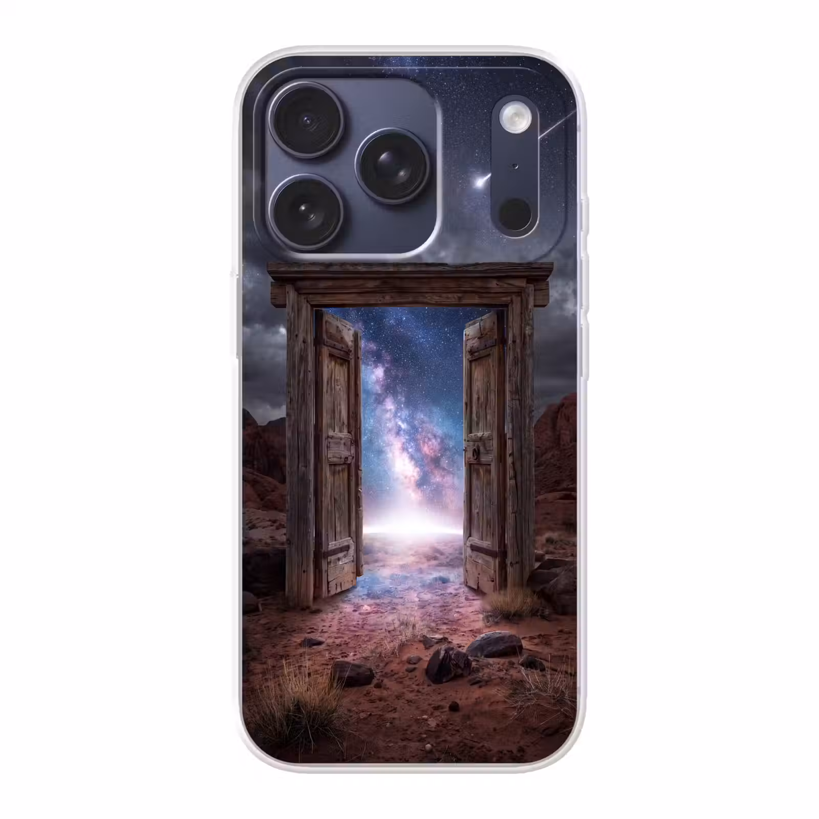 Telefoonhoesje - Deur - Melkweg - Woestijn — 1