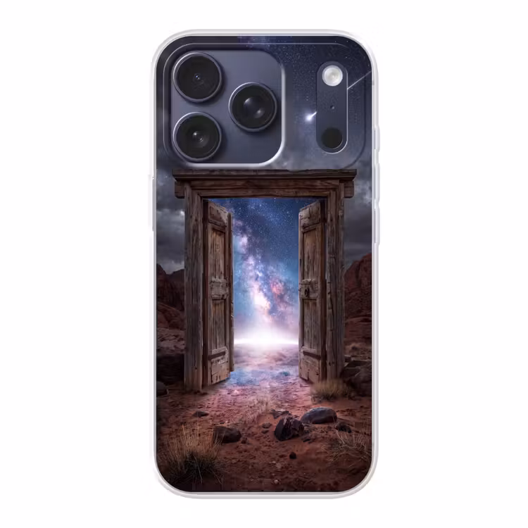 Telefoonhoesje - Deur - Melkweg - Woestijn — 1