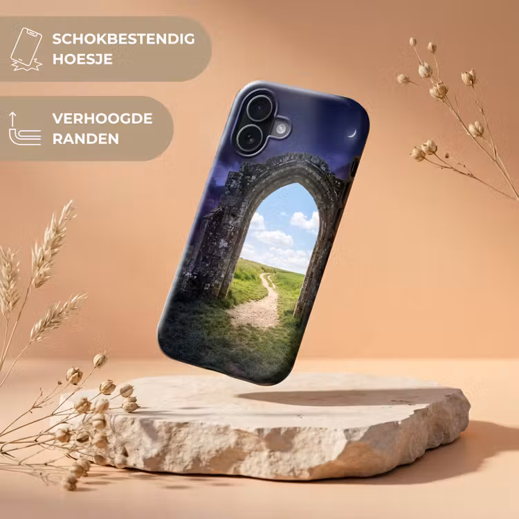 Telefoonhoesje Toughcase - Boog - Landschap - Contrast — 5