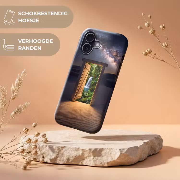 Telefoonhoesje Toughcase - Deur - Woestijn - Natuur — 5