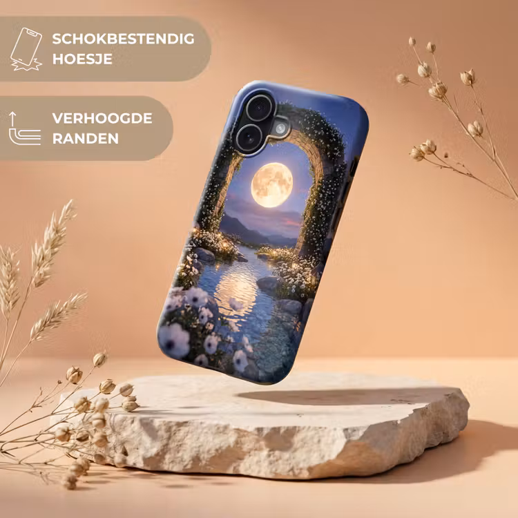 Telefoonhoesje Toughcase - Boog - Maan - Nacht — 5