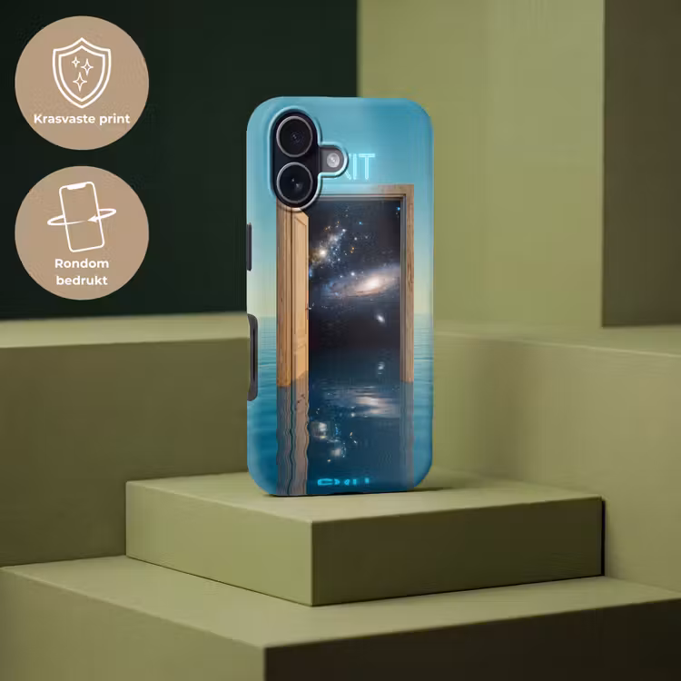 Telefoonhoesje Toughcase - Deur - Ruimte - Abstract — 7