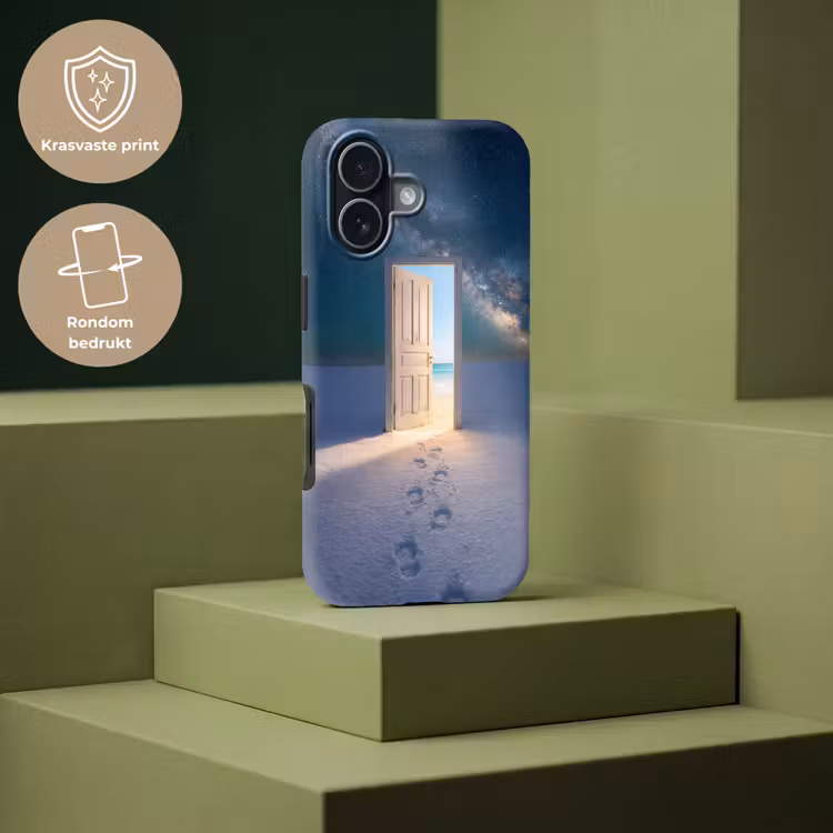 Telefoonhoesje Toughcase - Deur - Sneeuw - Strand — 7