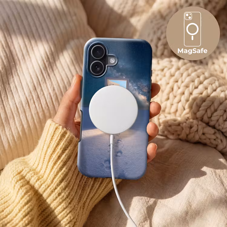 Telefoonhoesje Toughcase - Deur - Sneeuw - Strand — 8