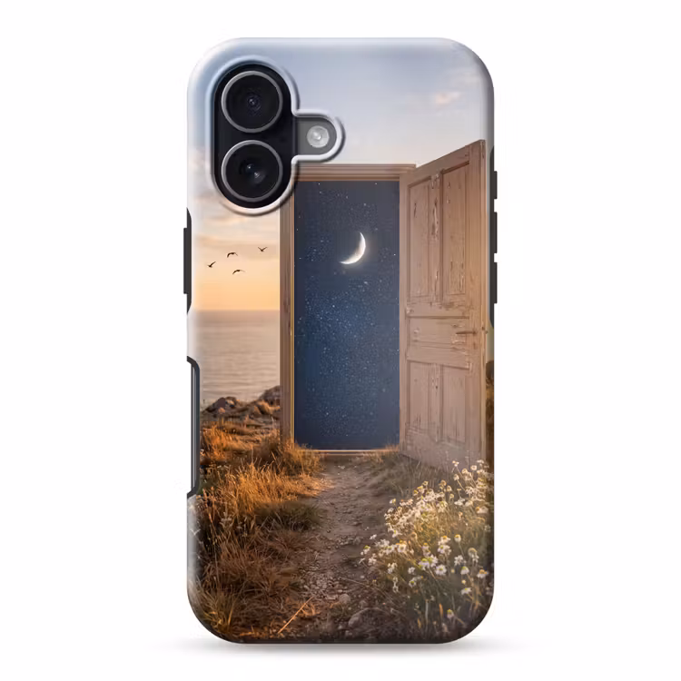 Telefoonhoesje Toughcase - Deur - Sterren - Natuur — 1