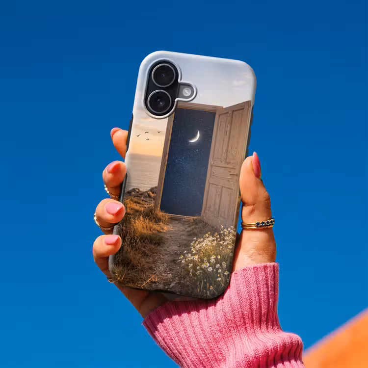 Telefoonhoesje Toughcase - Deur - Sterren - Natuur — 2