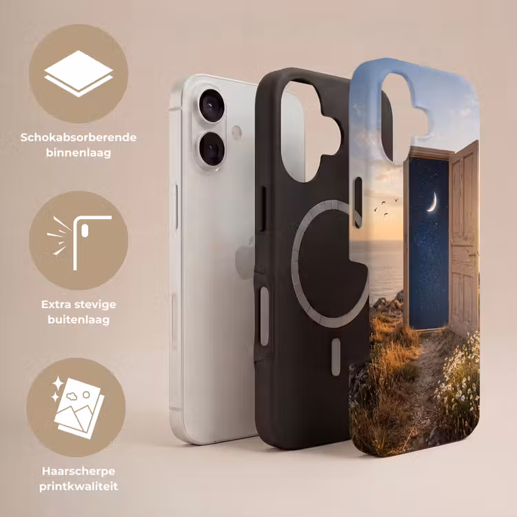 Telefoonhoesje Toughcase - Deur - Sterren - Natuur — 3
