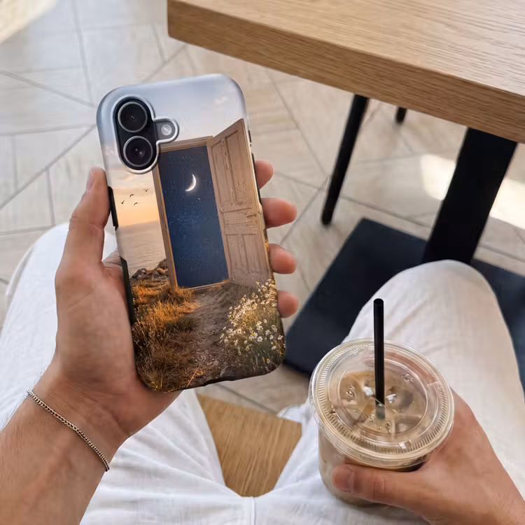 Telefoonhoesje Toughcase - Deur - Sterren - Natuur — 4