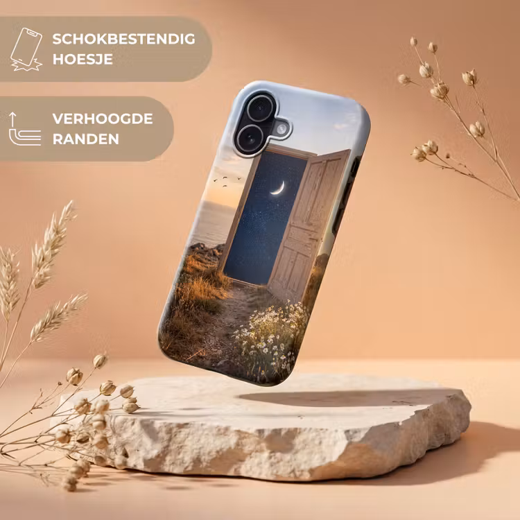 Telefoonhoesje Toughcase - Deur - Sterren - Natuur — 5