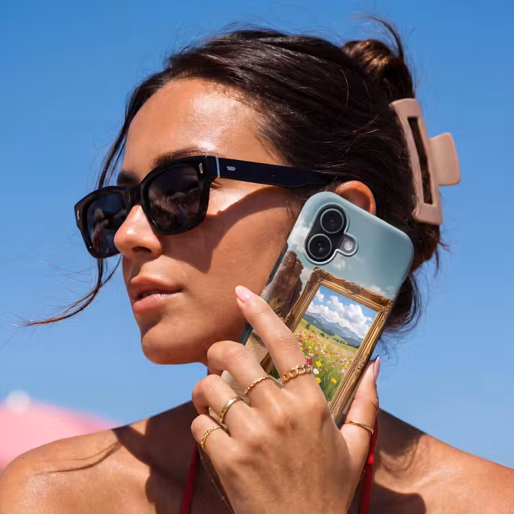 Telefoonhoesje Toughcase - Kader - Woestijn - Bloemen — 6