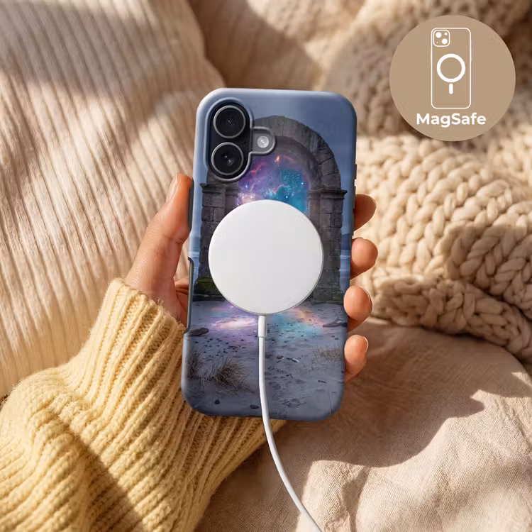 Telefoonhoesje Toughcase - Poort - Strand - Ruimte — 8