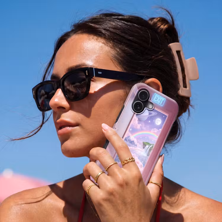 Telefoonhoesje Toughcase - Roze deur - Fantasie — 6
