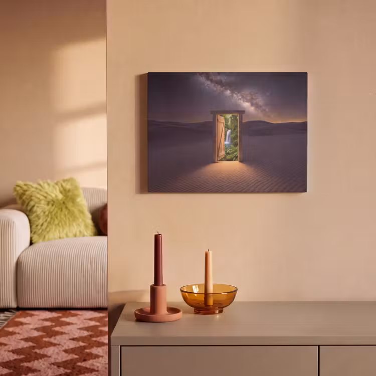 Akoestisch schilderij - Deur - Woestijn - Natuur — 2