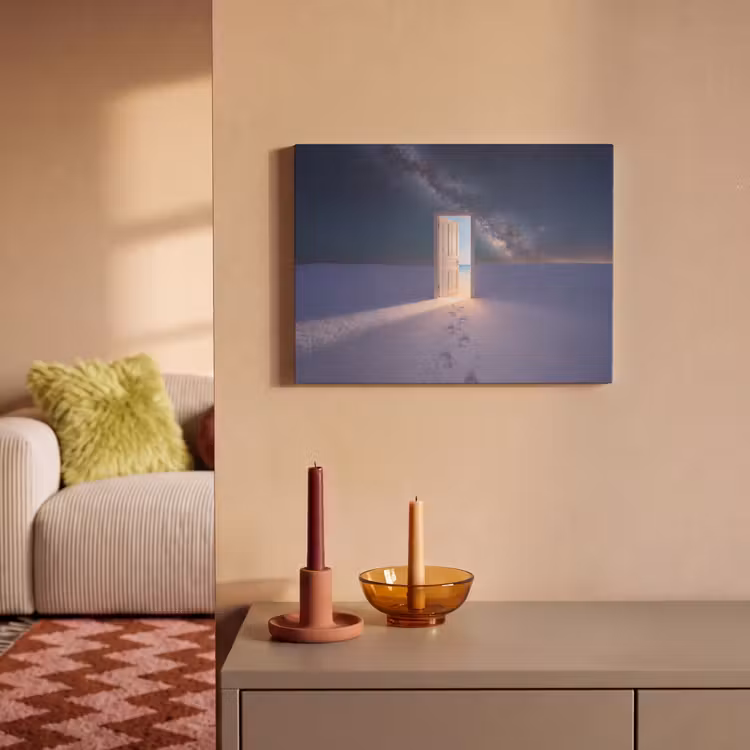 Akoestisch schilderij - Deur - Sneeuw - Strand — 2