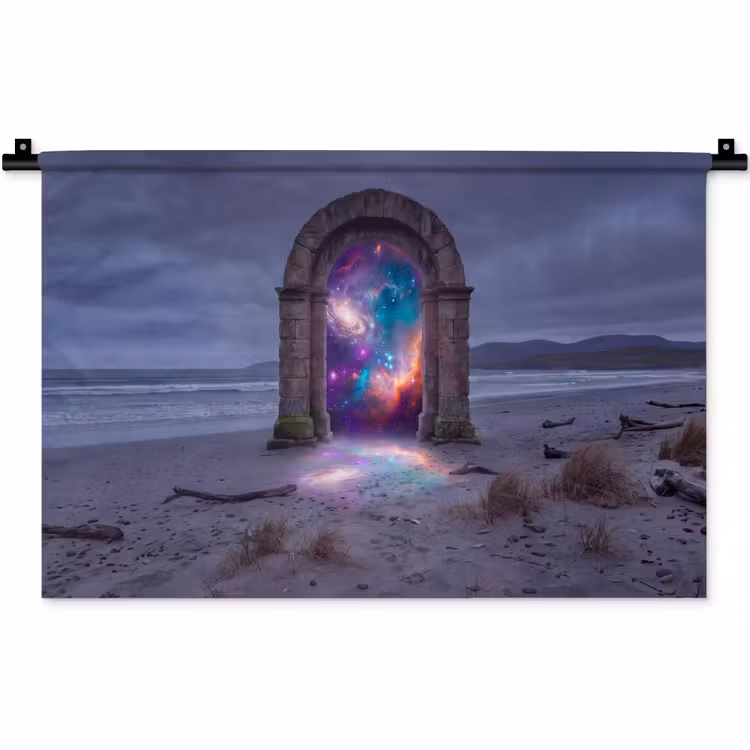 Wandkleed - Poort - Strand - Ruimte — 1