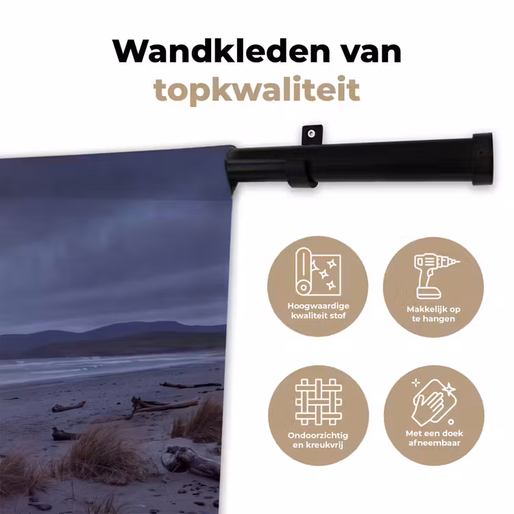Wandkleed - Poort - Strand - Ruimte — 3