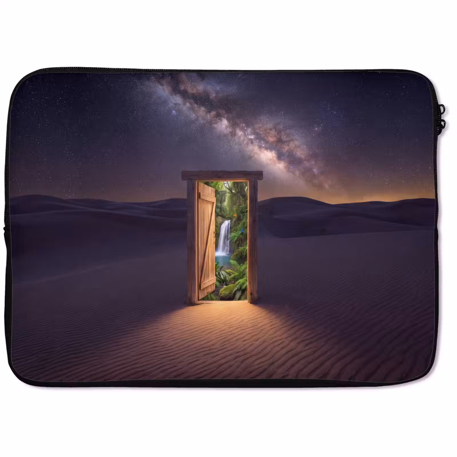 Laptophoes Deur - Woestijn - Natuur — 1