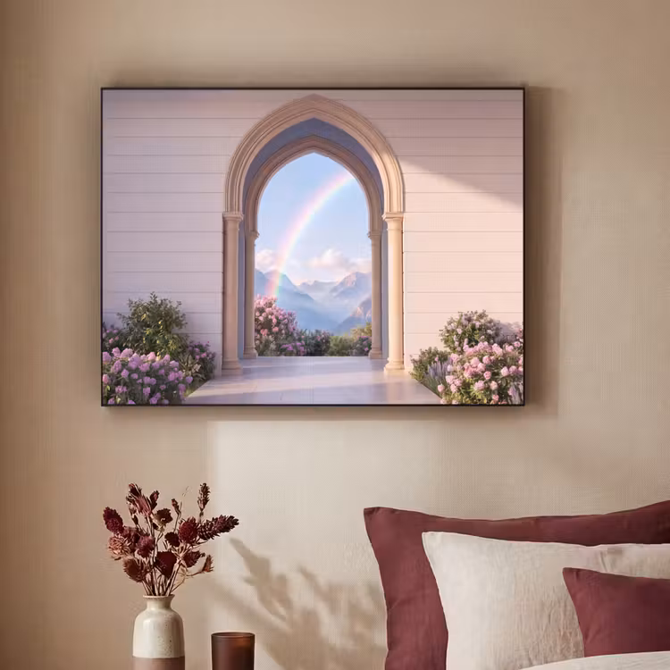 Art frame - Boog - Bergen - Regenboog — 3