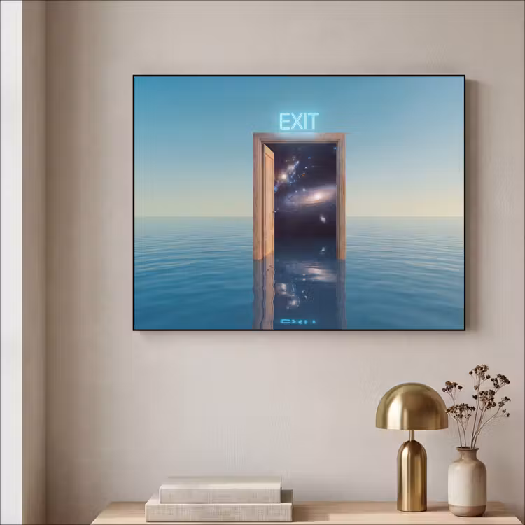 Art frame - Deur - Ruimte - Abstract — 5