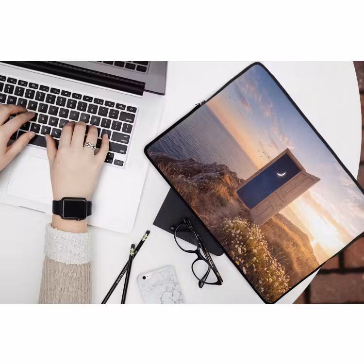 Laptophoes Deur - Sterren - Natuur — 3