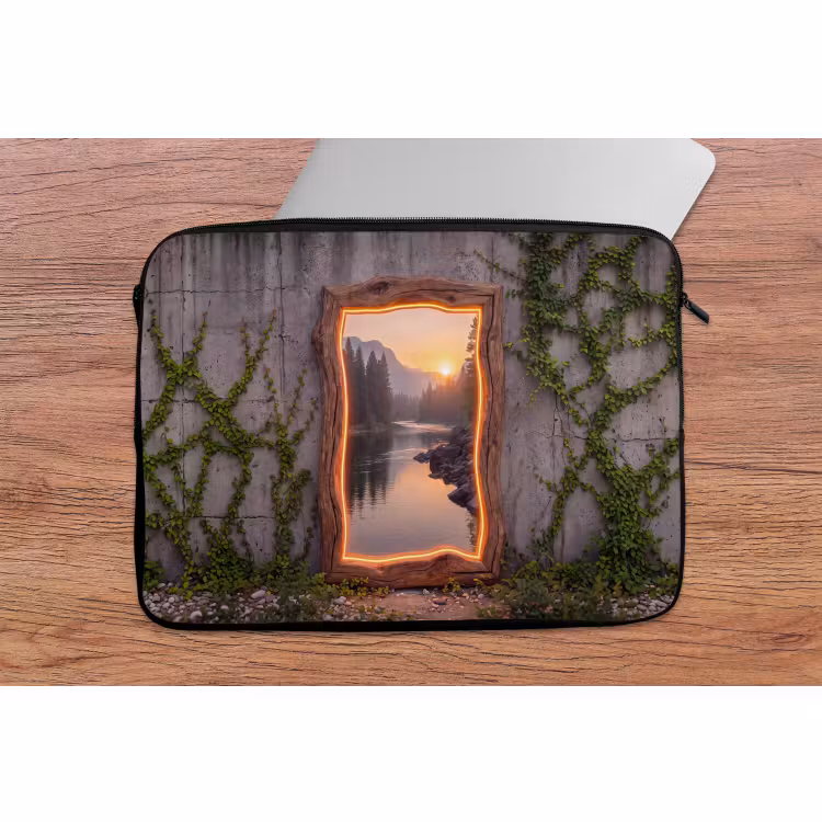 Laptophoes Landschap - Kader - Licht — 2