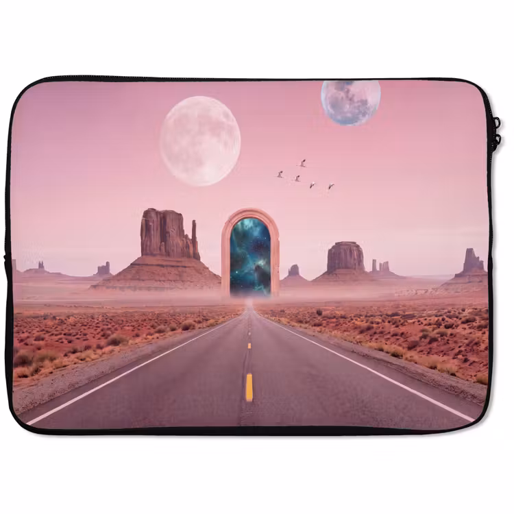 Laptophoes Landschap - Poort - Ruimte — 1