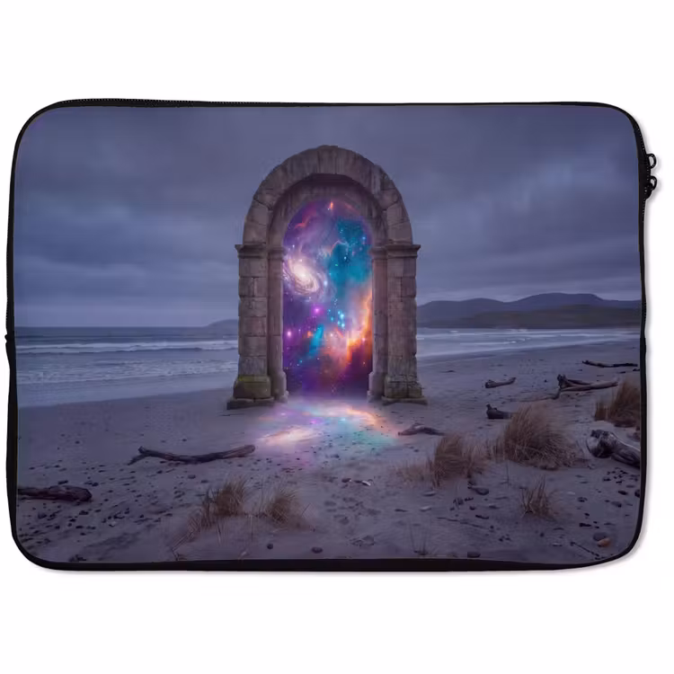 Laptophoes Poort - Strand - Ruimte — 1