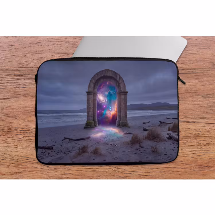 Laptophoes Poort - Strand - Ruimte — 2