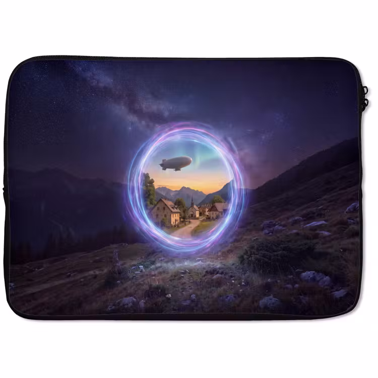 Laptophoes Portaal - Dorp - Fantasie — 1