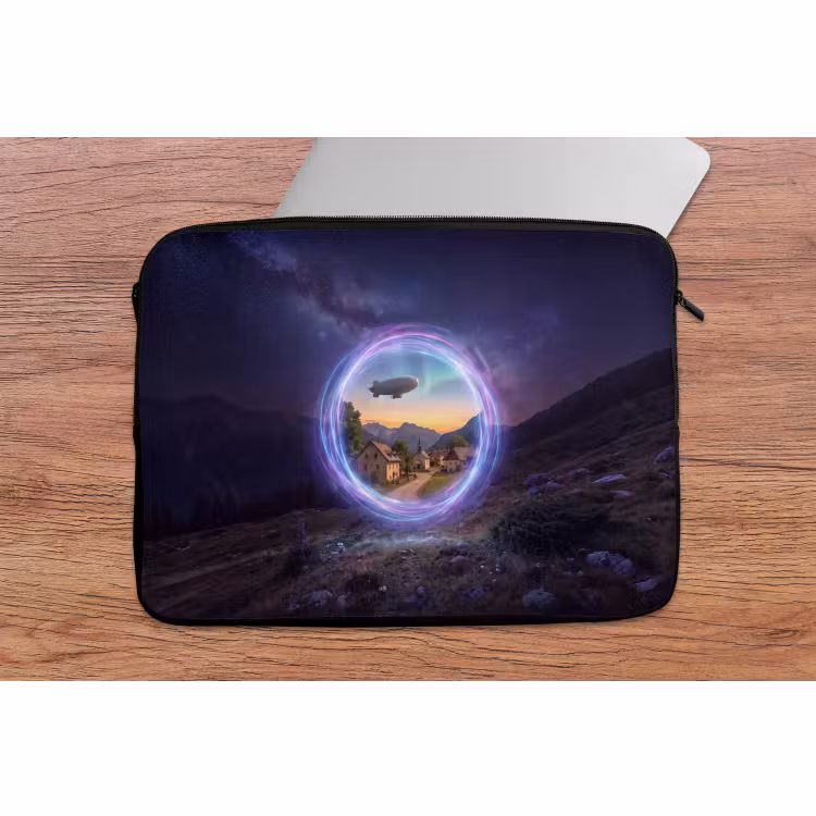 Laptophoes Portaal - Dorp - Fantasie — 2