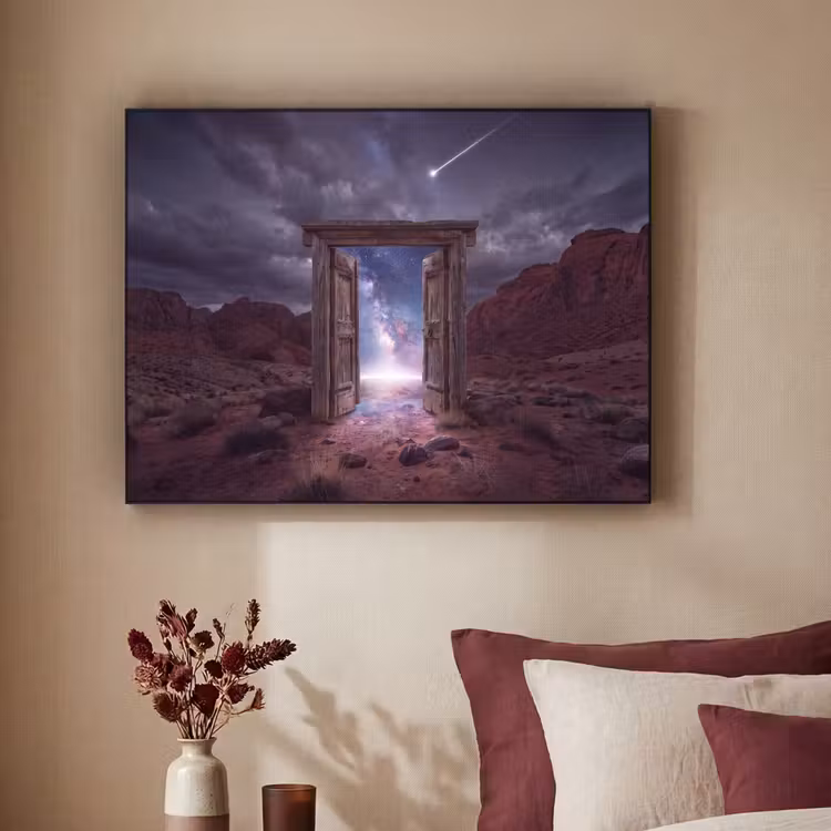 Art frame - Deur - Melkweg - Woestijn — 3