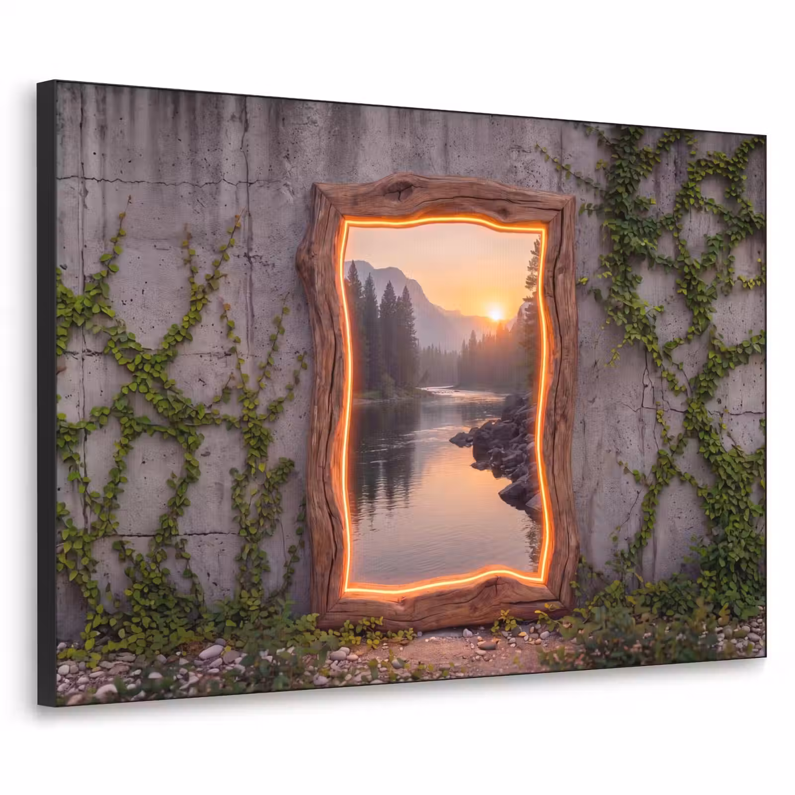 Art frame - Landschap - Kader - Licht — 1
