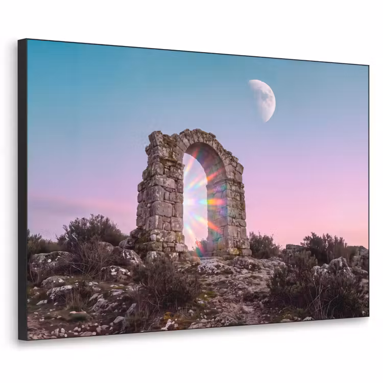 Art frame - Boog - Regenboog - Maan — 1
