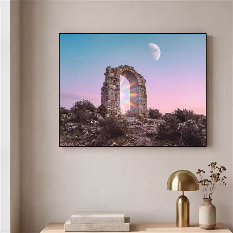Art frame - Boog - Regenboog - Maan — 5