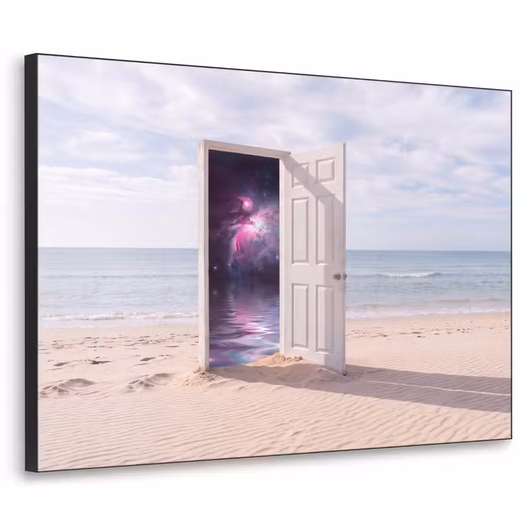 Art frame - Deur - Strand - Kosmos — 1