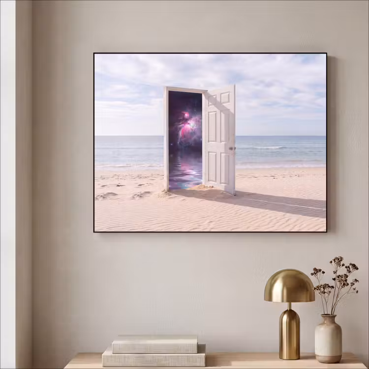 Art frame - Deur - Strand - Kosmos — 5