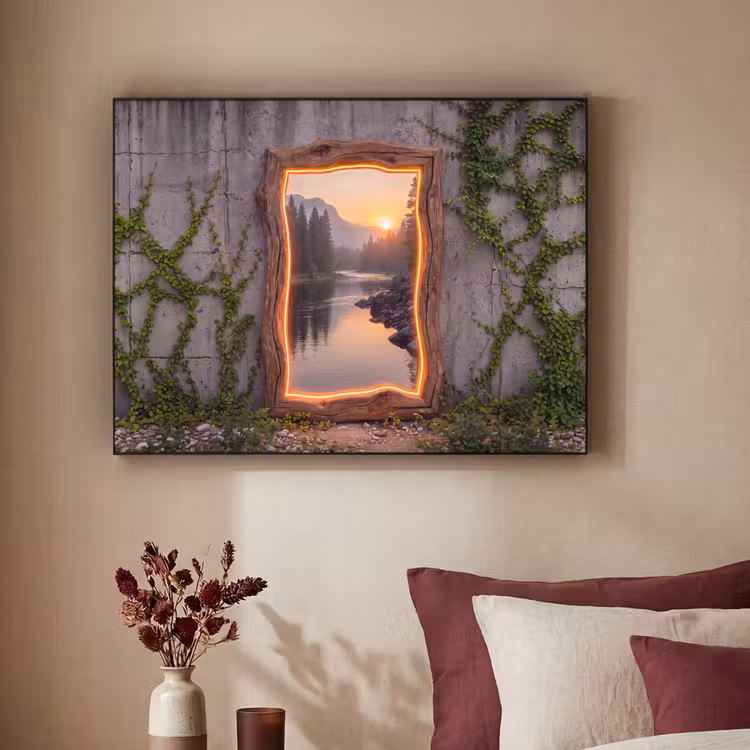 Art frame - Landschap - Kader - Licht — 3