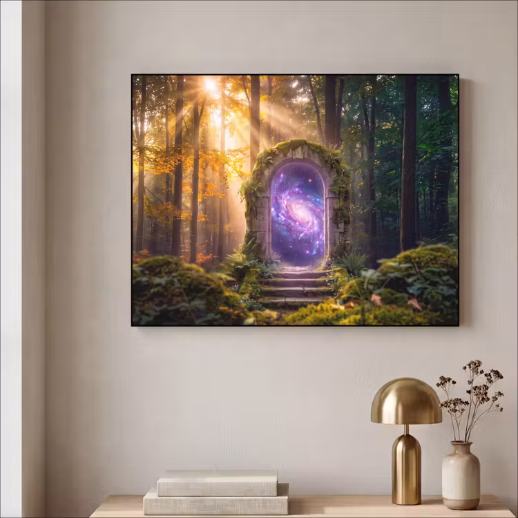Art frame - Poort - Kosmos - Bos — 5