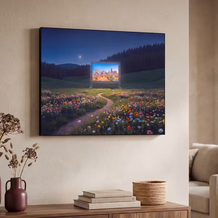 Art frame - Scherm - Stad - Natuur — 7