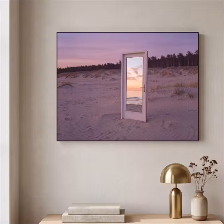Art frame - Spiegel - Zee - Zonsondergang — 5