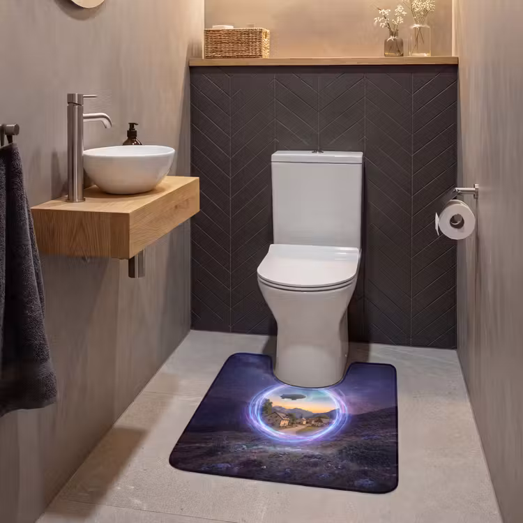 WC Mat - Portaal - Dorp - Fantasie — 2