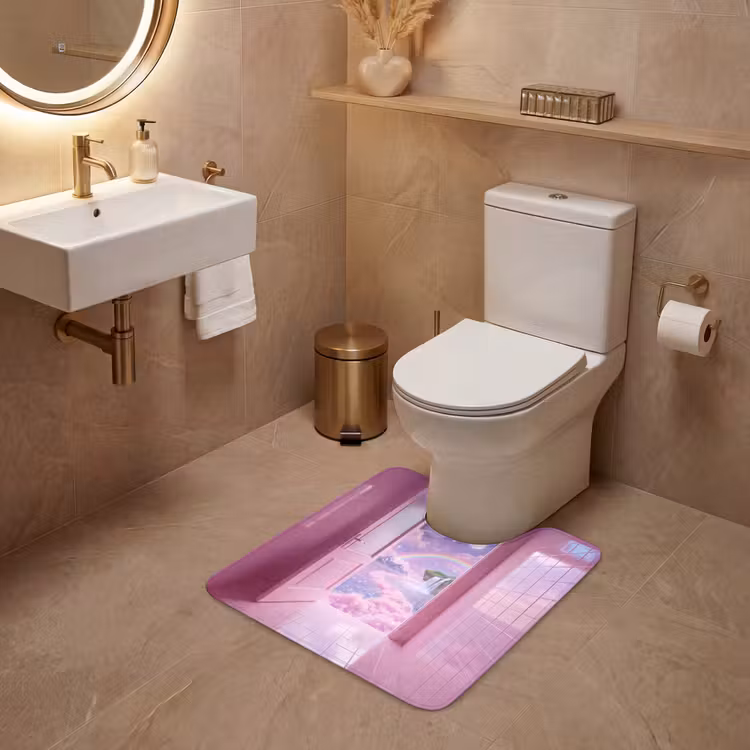 WC Mat - Roze deur - Fantasie — 3