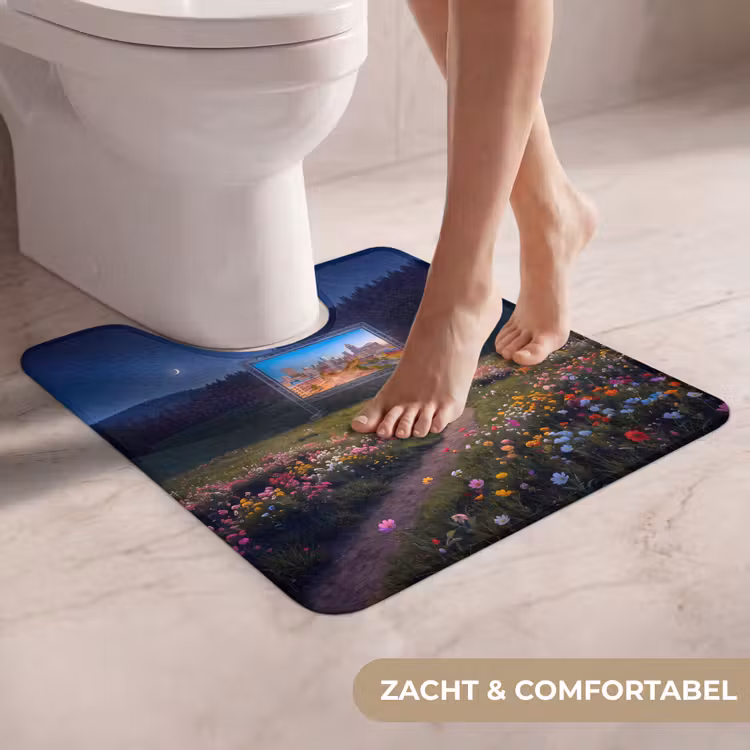 WC Mat - Scherm - Stad - Natuur — 5