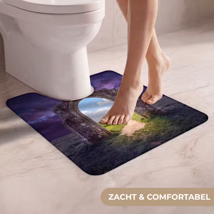 WC Mat - Boog - Landschap - Contrast — 5