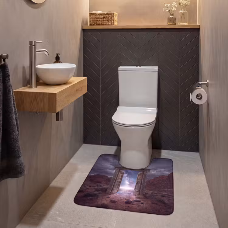 WC Mat - Deur - Melkweg - Woestijn — 2