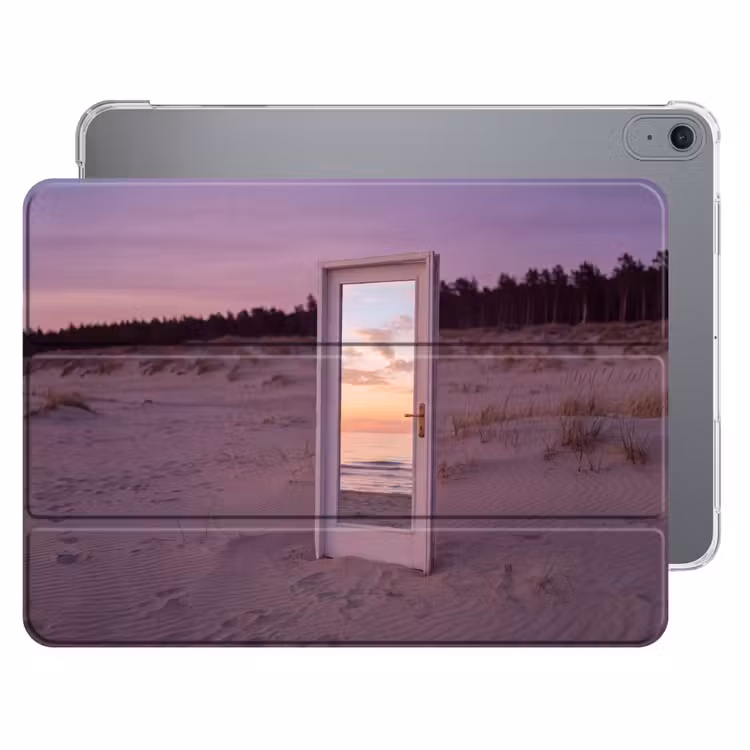 Spiegel - Zee - Zonsondergang — 1
