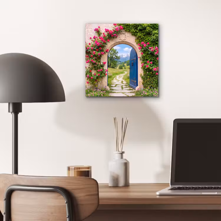 Aluminium schilderij - Boog - Landschap - Natuur — 6