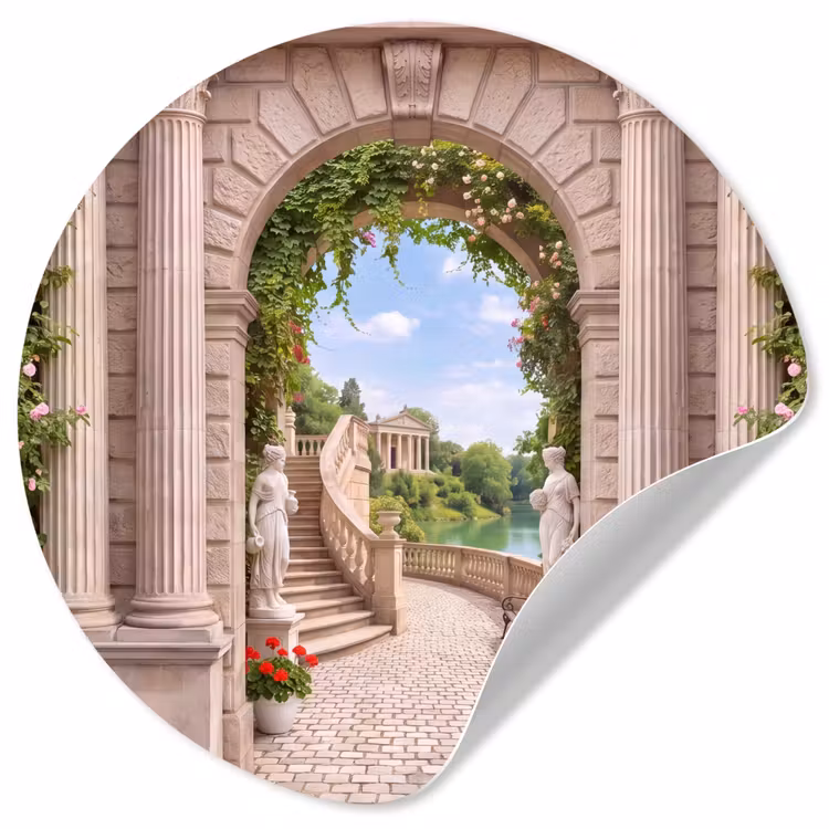 Behangcirkel - Architectuur - Tuin - Klassiek — 1